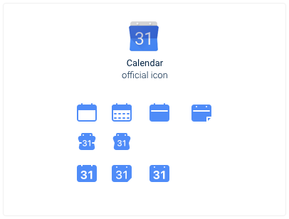 Calendar icon exploration